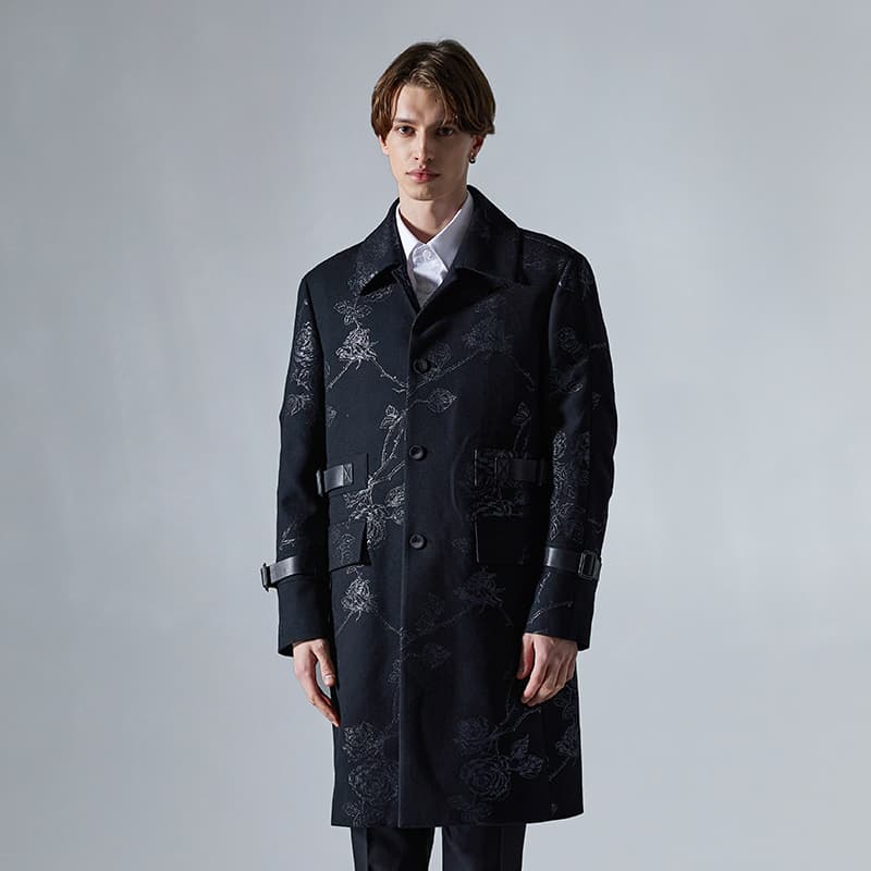 Пальто Andrew Mackenzie FW23 Black Coat - изображение 3