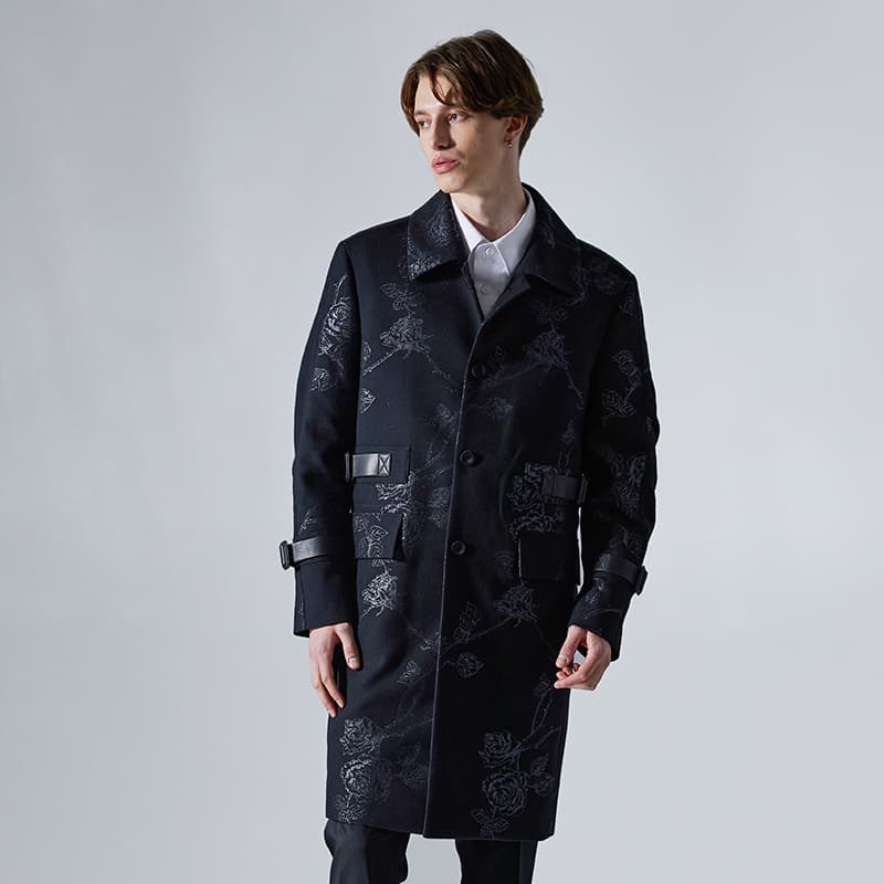 Пальто Andrew Mackenzie FW23 Black Coat - изображение 5