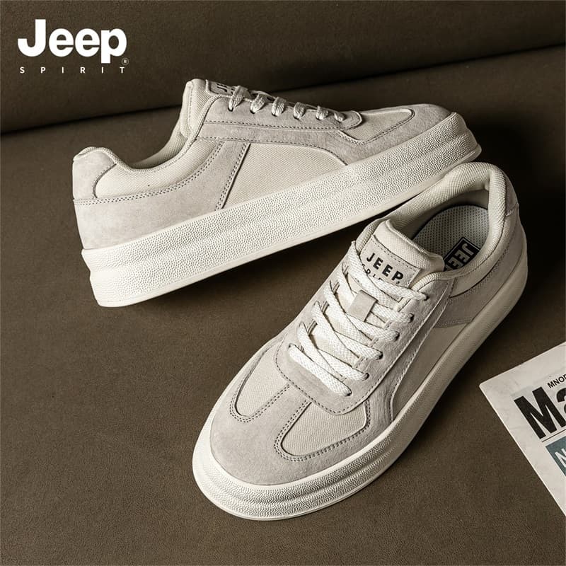 Кроссовки JEEP SPIRIT Leisure Collection Противоскользящая Устойчивая к истиранию Баланс Низкие Кеды Скейтборд Обувь Мужская - изображение 8
