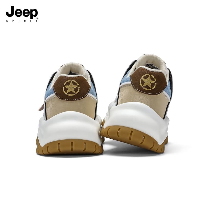 Кроссовки JEEP SPIRIT Blood Demon's Eye Collection Сетчатая ткань искусственная замша - изображение 4