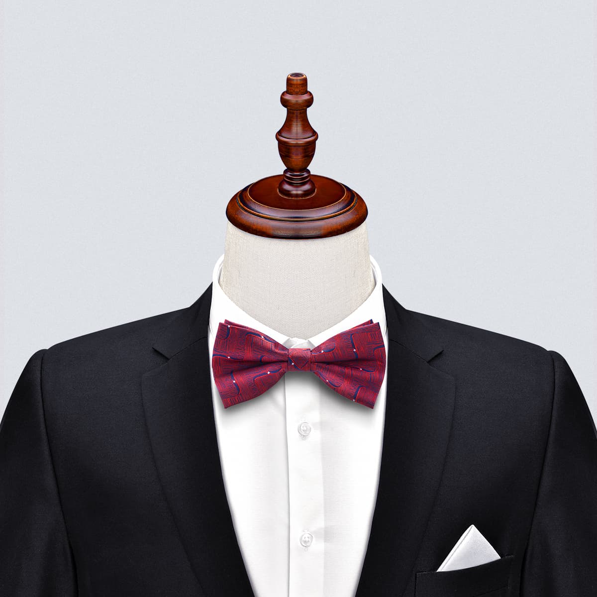 HLA Полиэстер Волокно Bow Ties Men's - изображение 3