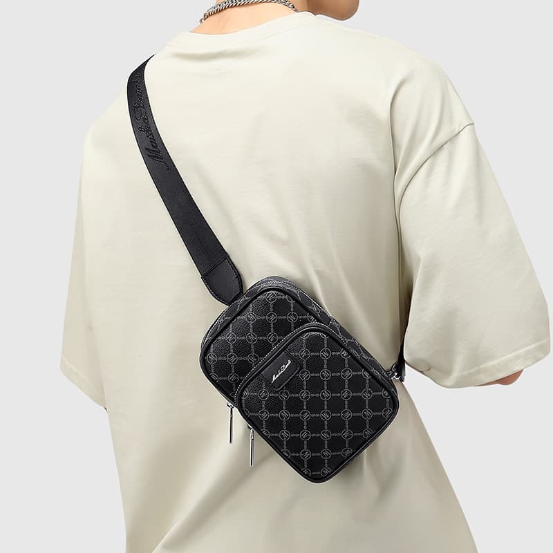 Нагрудная сумка Mashalanti Crossbody Bag Black - изображение 7