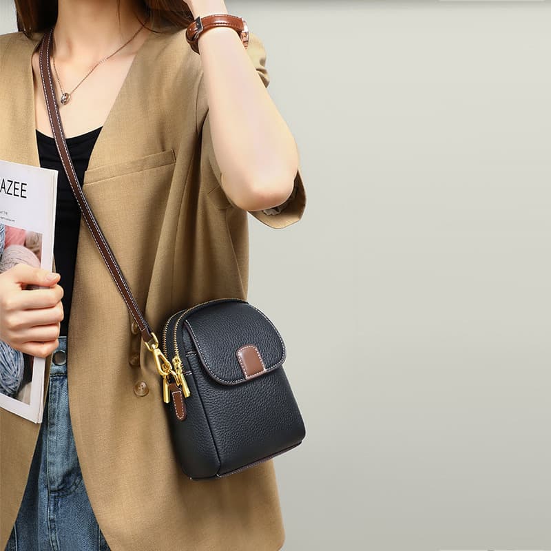 Сумка через плечо Vandee Small Shoulder Bag Black - изображение 6
