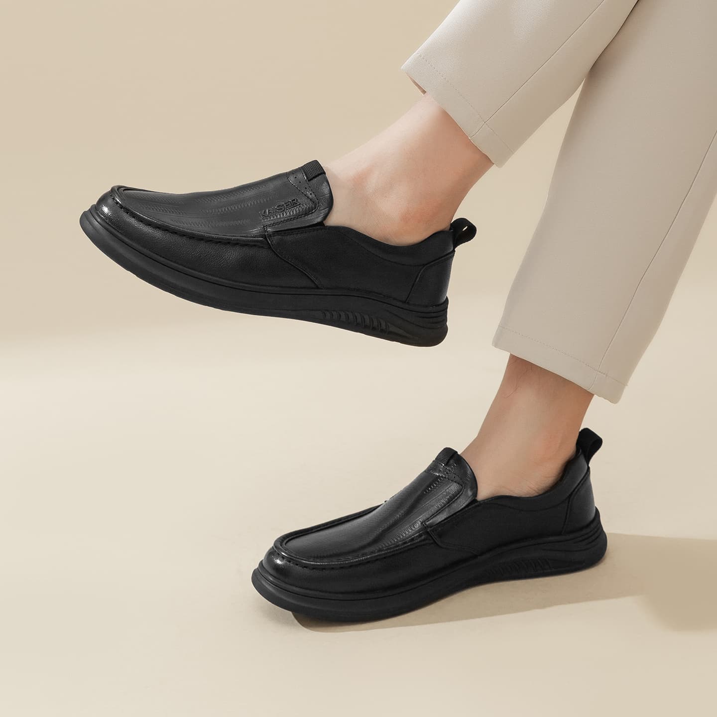 KAISER Обувь Низкий Топ Черный Мужской - изображение 8