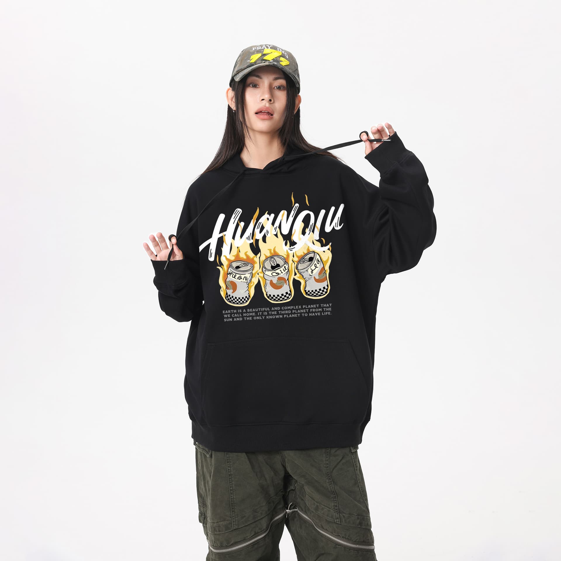 Худи HUANQIU Cleanfit Hoodie - изображение 6