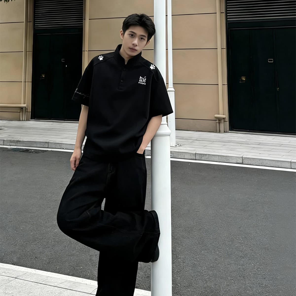 Футболка HUANQIU Унисекс T-рубашки - изображение 4