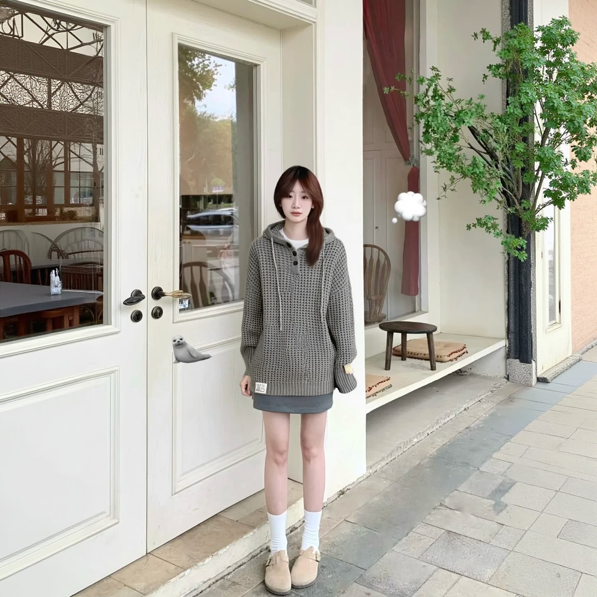 Кофта HUANQIU Унисекс Свитера - изображение 5