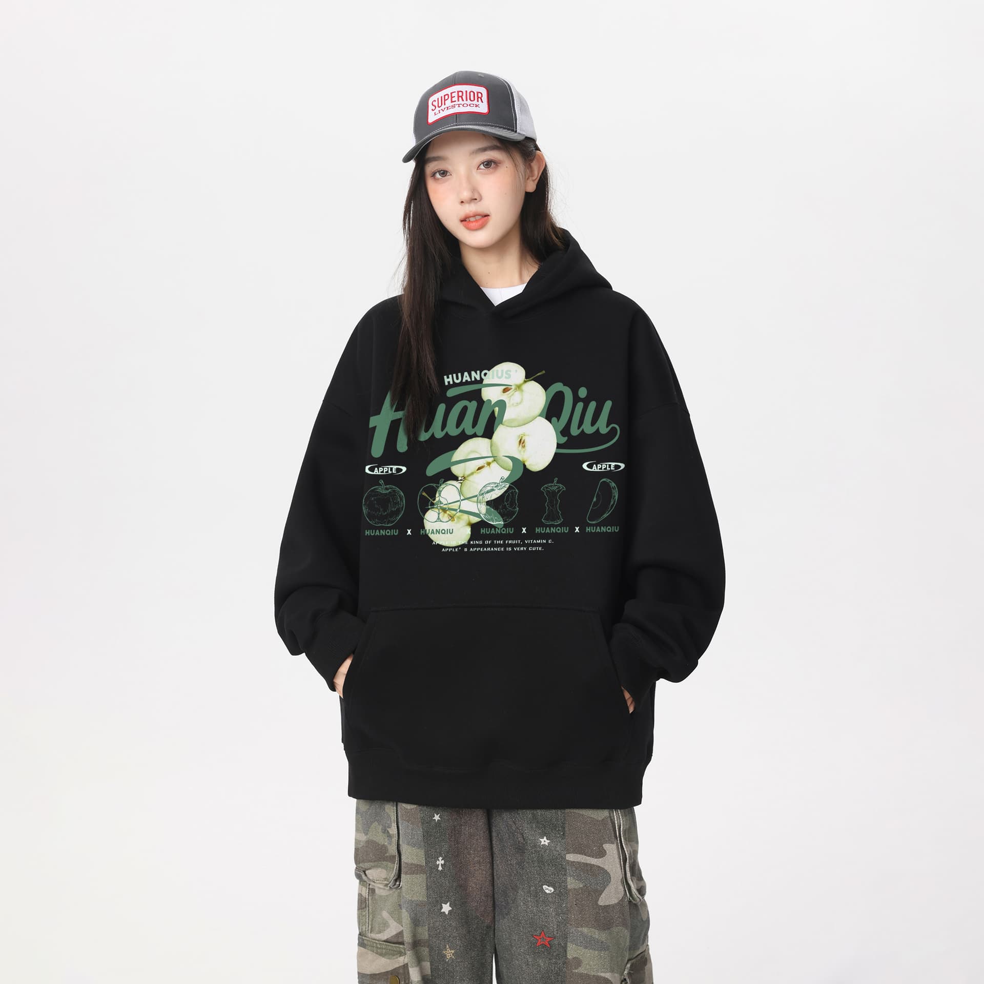 Худи HUANQIU 420oversized - изображение 5