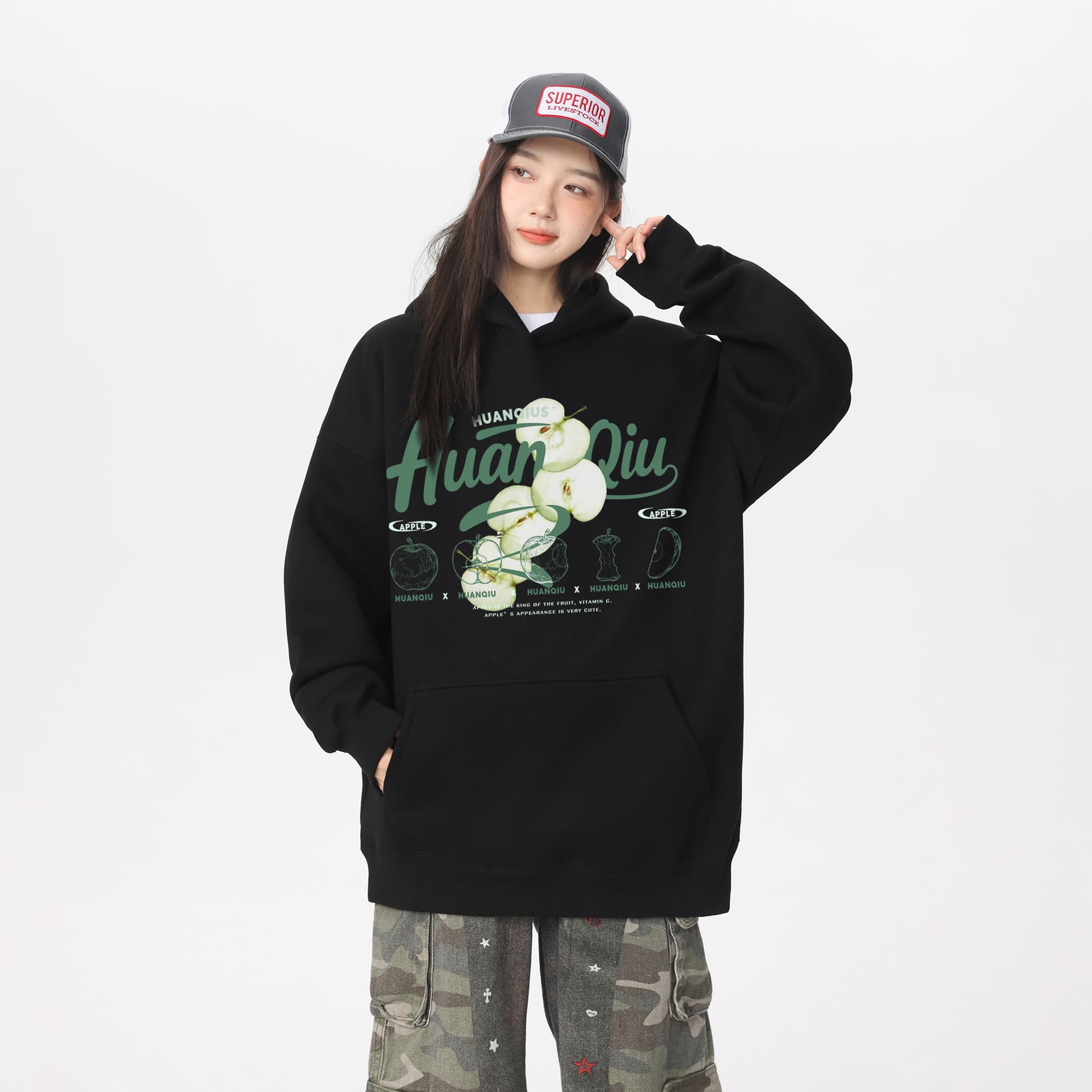 Худи HUANQIU 420oversized - изображение 6