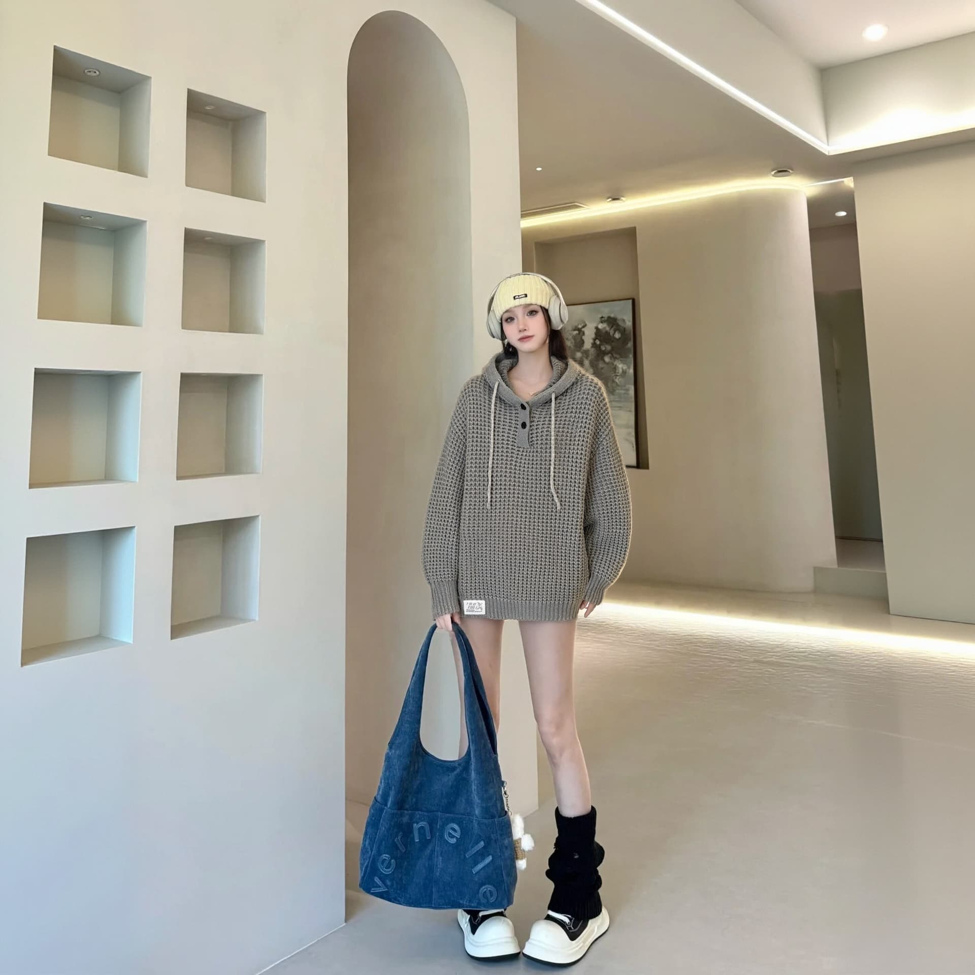 Кофта HUANQIU Унисекс Свитера - изображение 4