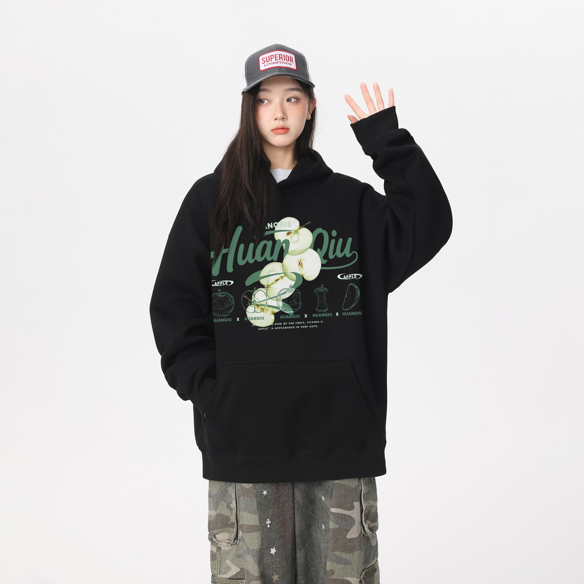 Худи HUANQIU 420oversized - изображение 4