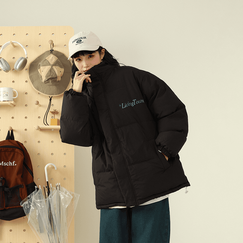Зимняя куртка пуховик LIVINGTOWN Logo - изображение 3
