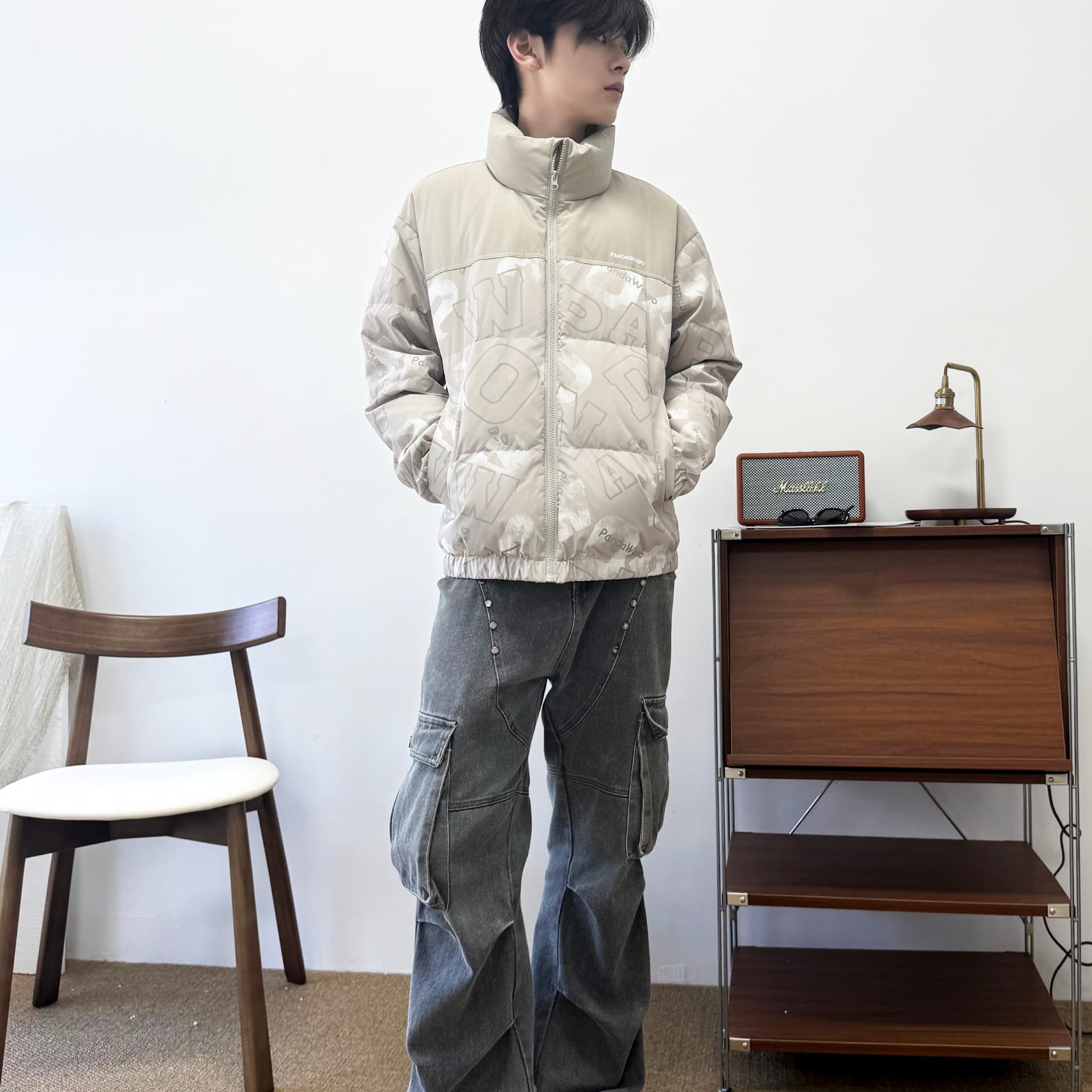 Зимняя куртка HLA Panda Wowo Collection Пуховик Мужской - изображение 5