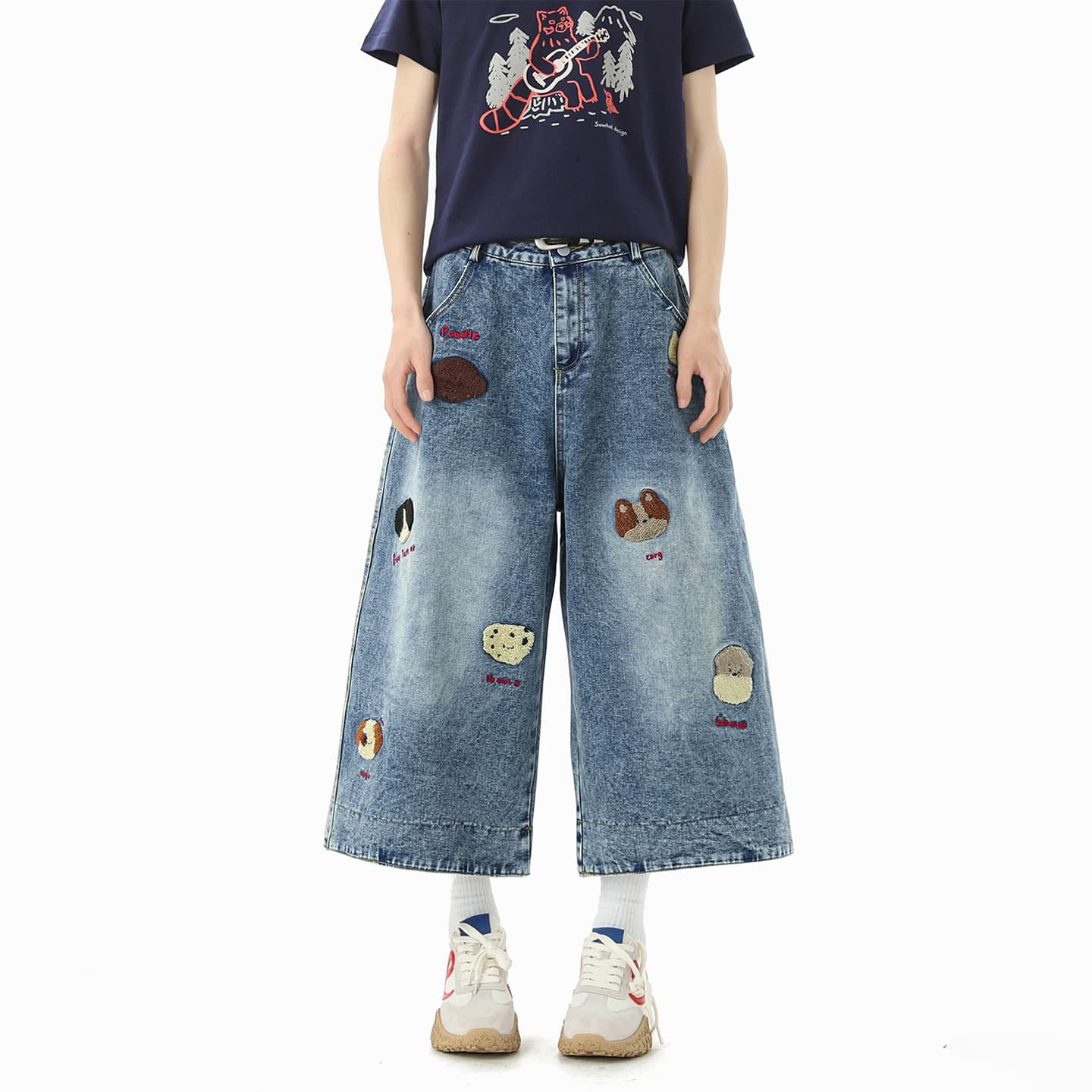 Джинсовые шорты JASONWOOD Blue Unisex Джинсовые шорты - изображение 4
