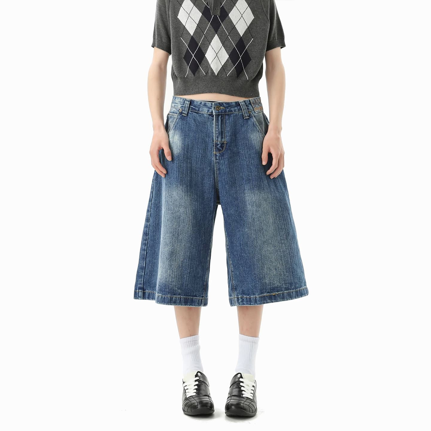 Джинсовые шорты JASONWOOD Blue Unisex Джинсовые шорты - изображение 4