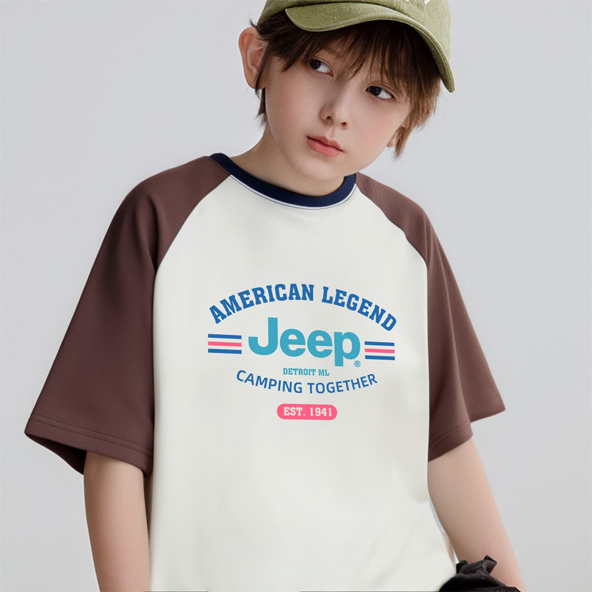 Футболка Jeep T-рубашка для детей возраст 3-7 лет - изображение 4
