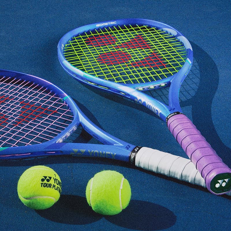 YONEX EZONE 8th Generation Alpha 275g Ракетка Вес 100 Квадратных Дюйм Голова Размер Королевский Синий Теннисные Ракетки - изображение 2