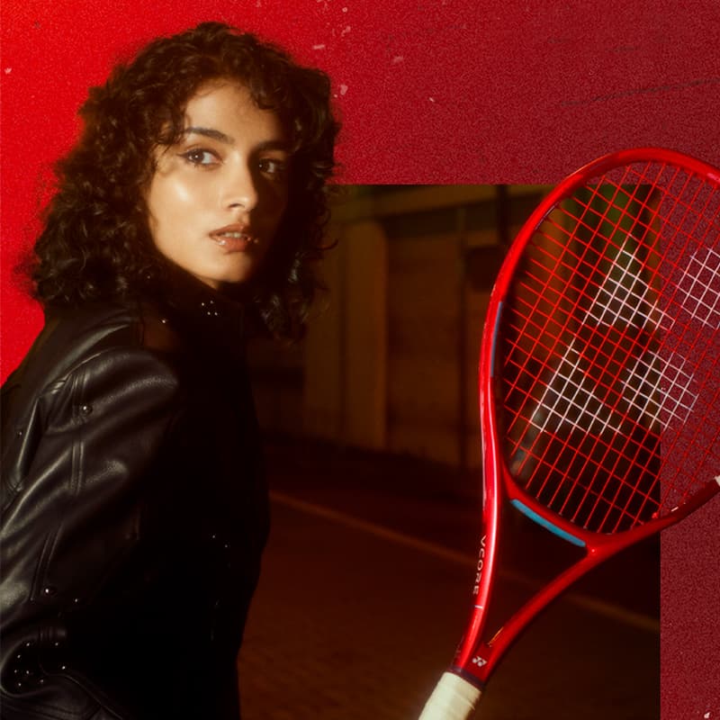 YONEX VCORE 8 305g Ракетка Вес 98 квадратных дюймов Голова Размер Камень-красный Унисекс Теннисные ракетки - изображение 6