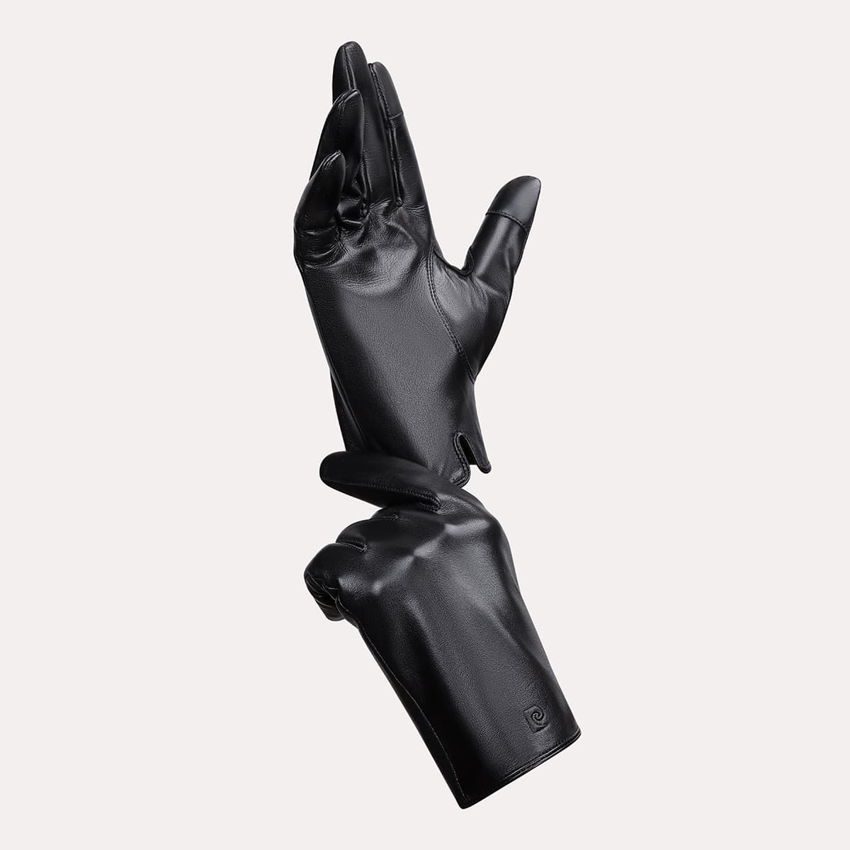 PIERRE CARDIN Овчина Перчатки Мужские Черные - изображение 4