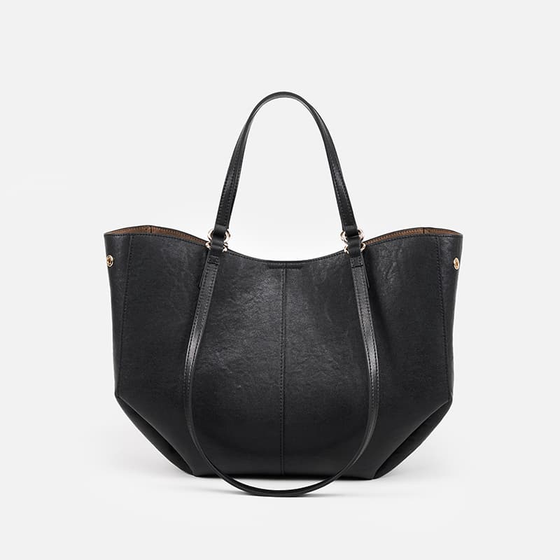 Мини-сумка PIERRE CARDIN Спилок коровьей кожи Тоут Сумка сумка через плечо Обычный (стандартный) Женские Черный - изображение 5