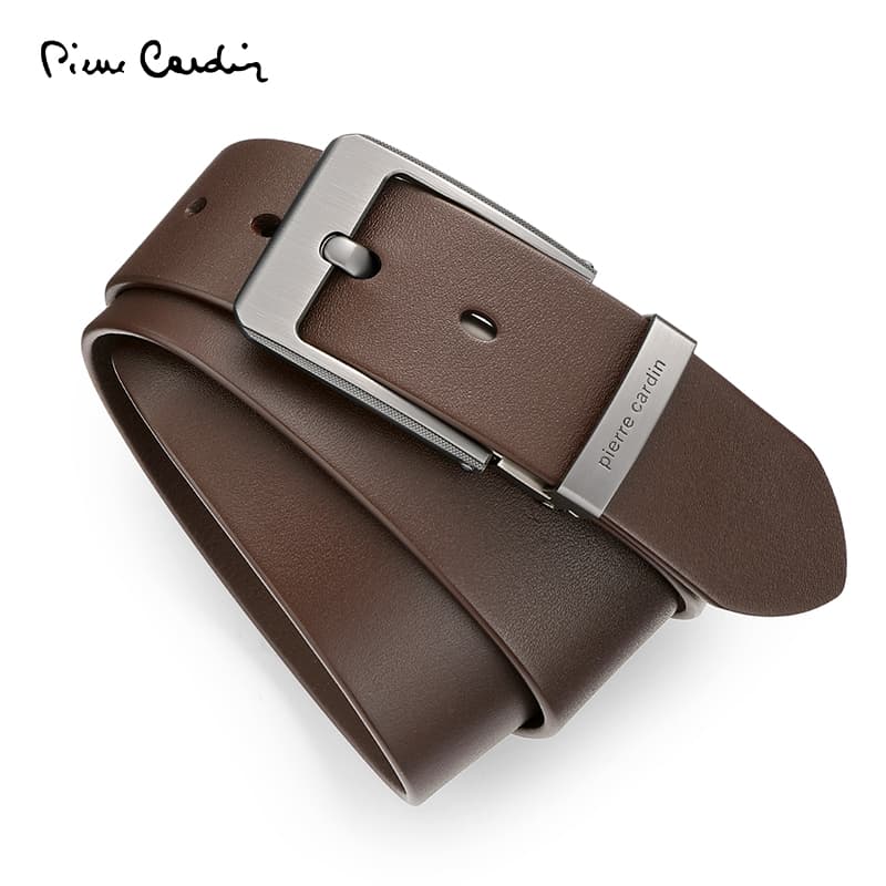 Ремень PIERRE CARDIN Ремни из лощеной коровьей кожи Мужские 3,85CM - изображение 8