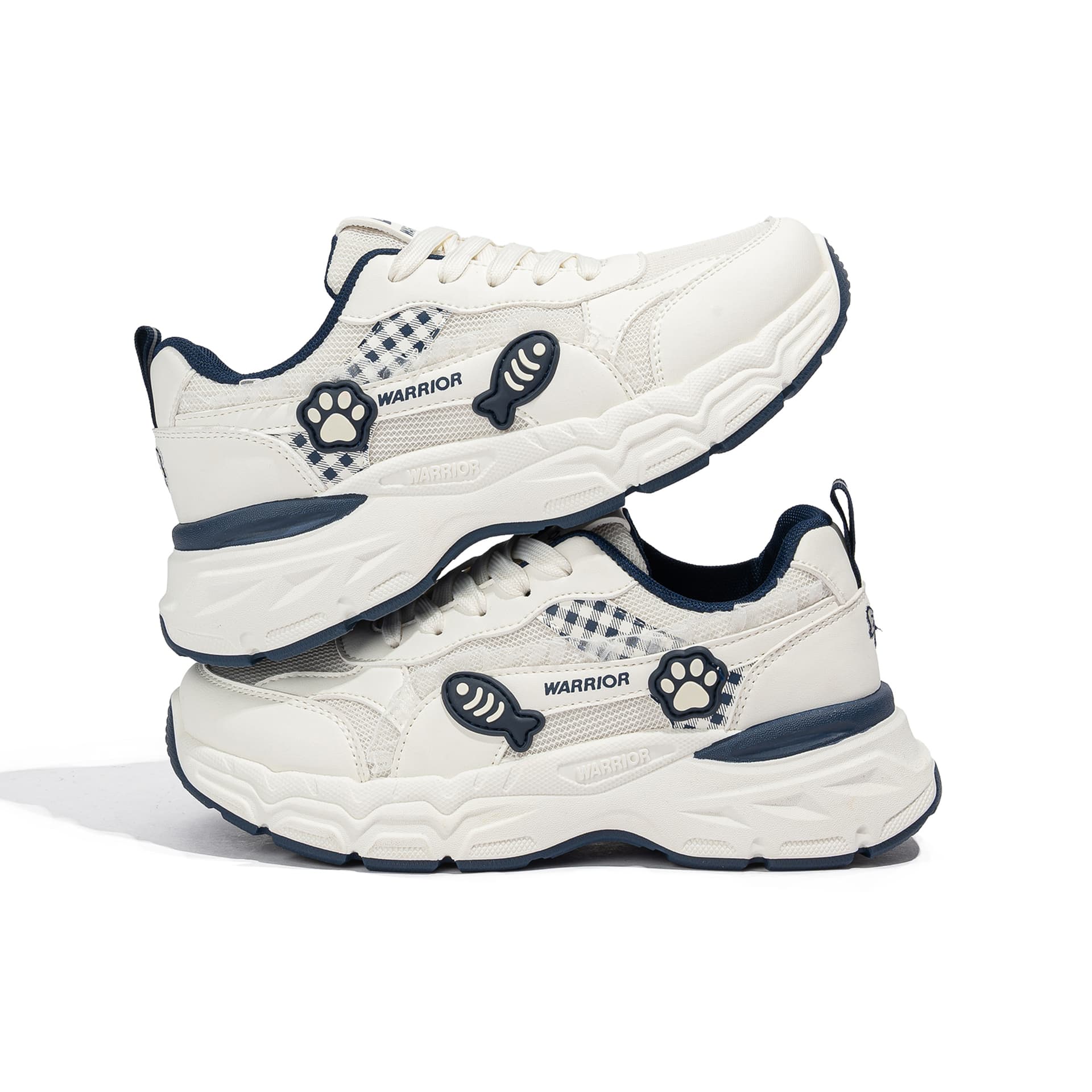 Кроссовки Warrior Low Топ Кроссовки с Толстой Подошвой Женские - изображение 7