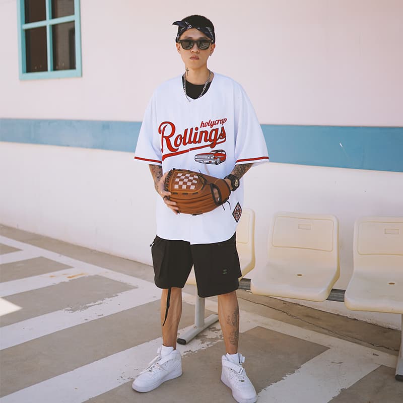 Футболка Holycrap Embroidered Short Sleeve Tee - изображение 4