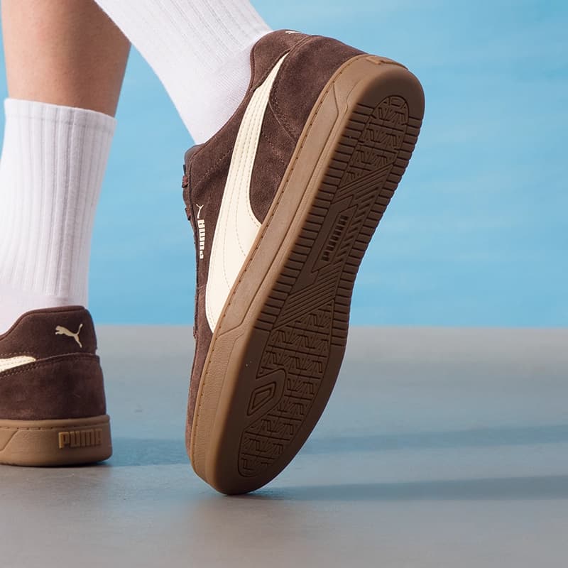 Кроссовки PUMA Caven 2,0 Low Топ Скейтборд Обувь Унисекс Коричневый - изображение 8
