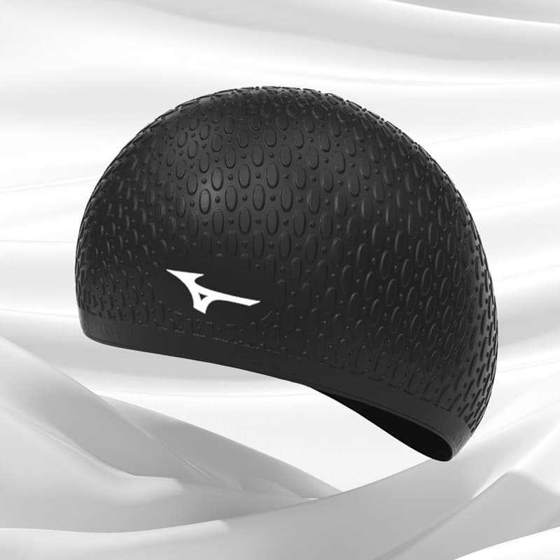 Mizuno Черный Серый+Черный Очки для плавания+Черная Шапочка для плавания Мужские Плавательные шорты - изображение 4