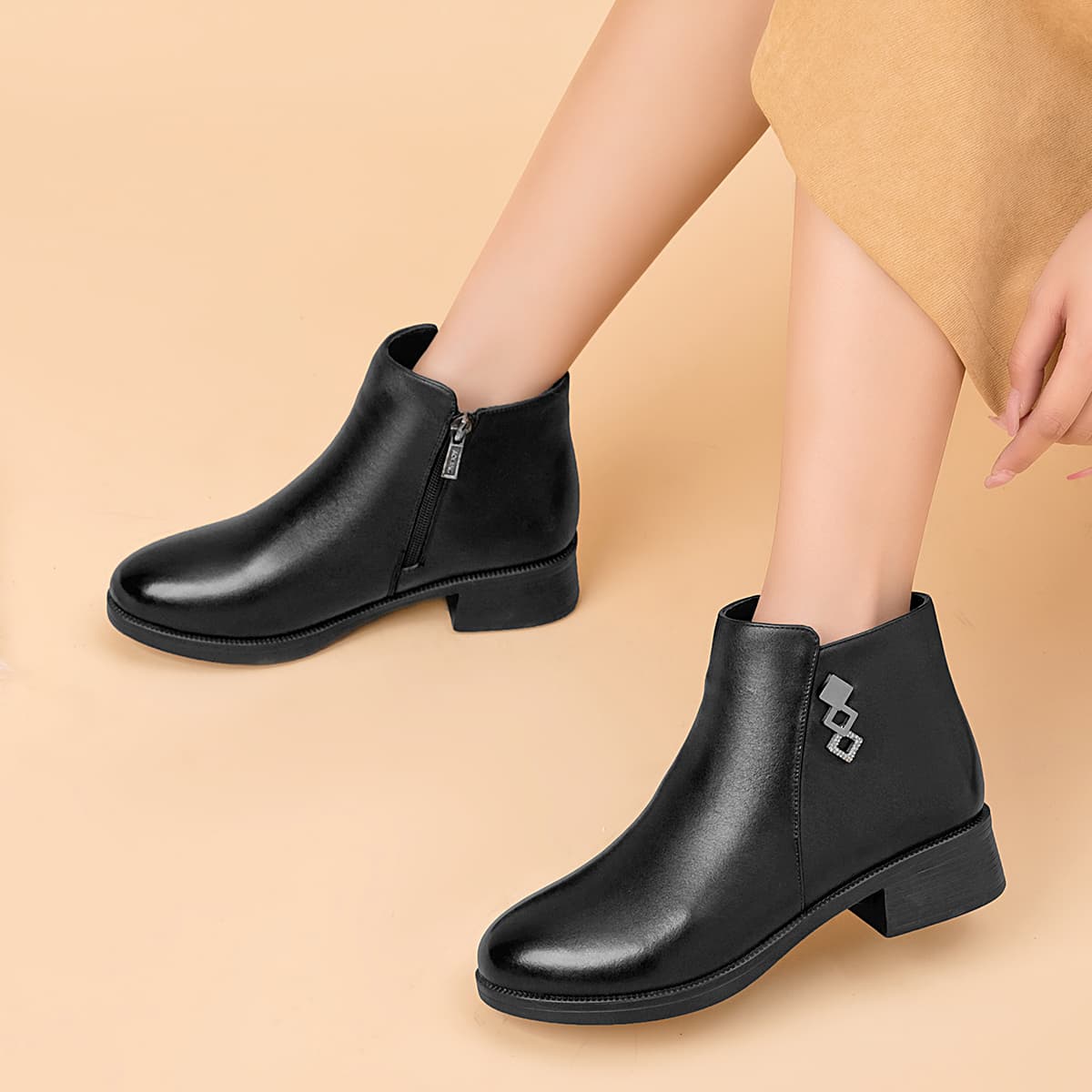 Сапоги AOKANG 3.5cm - изображение 5