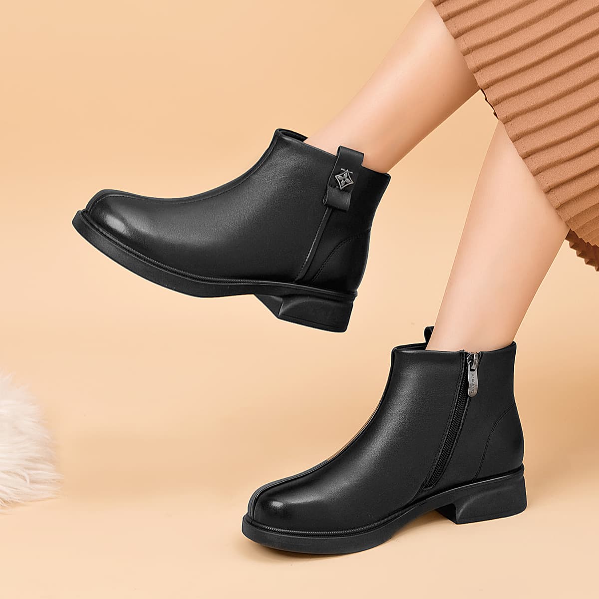 Сапоги AOKANG 3.5cm - изображение 8