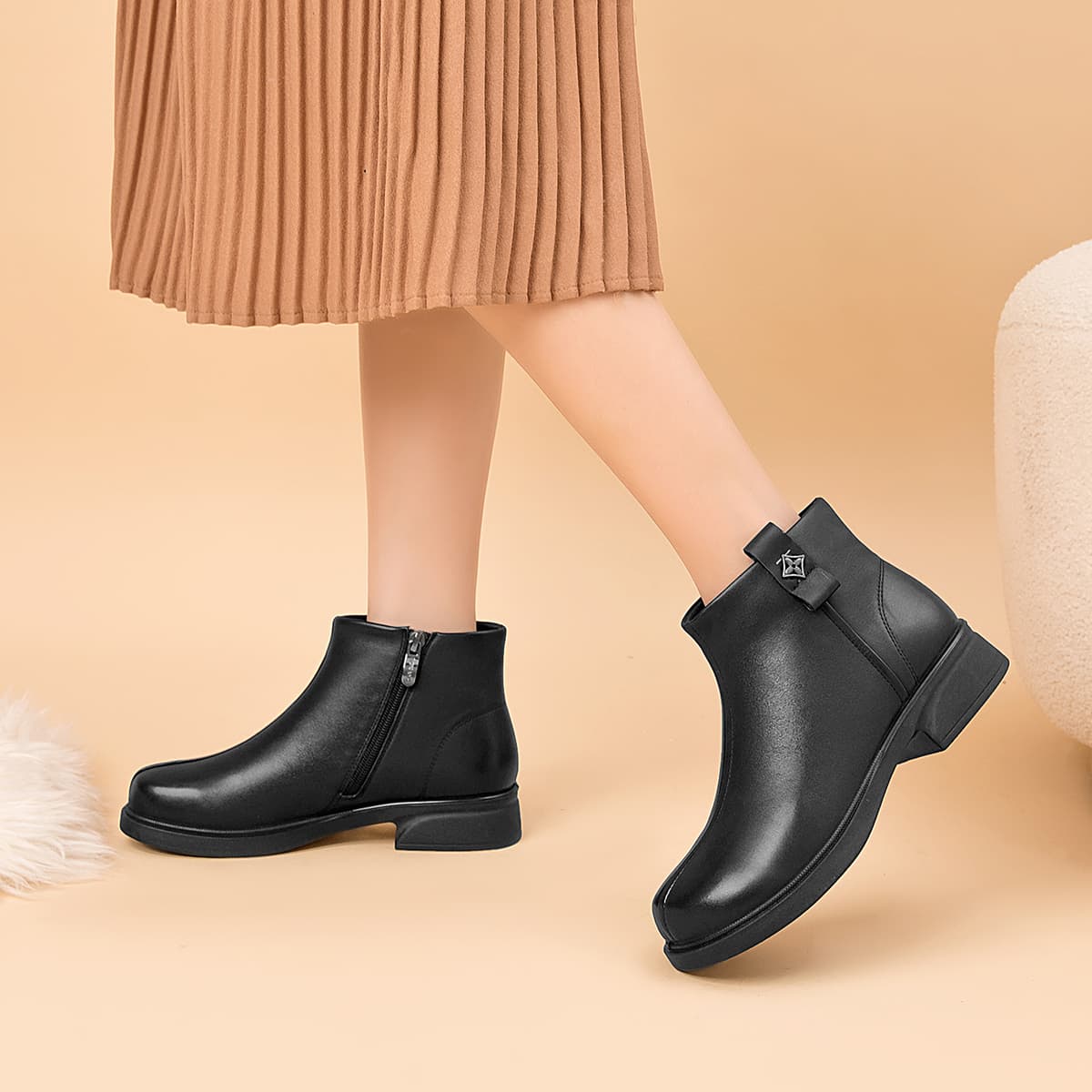 Сапоги AOKANG 3.5cm - изображение 7
