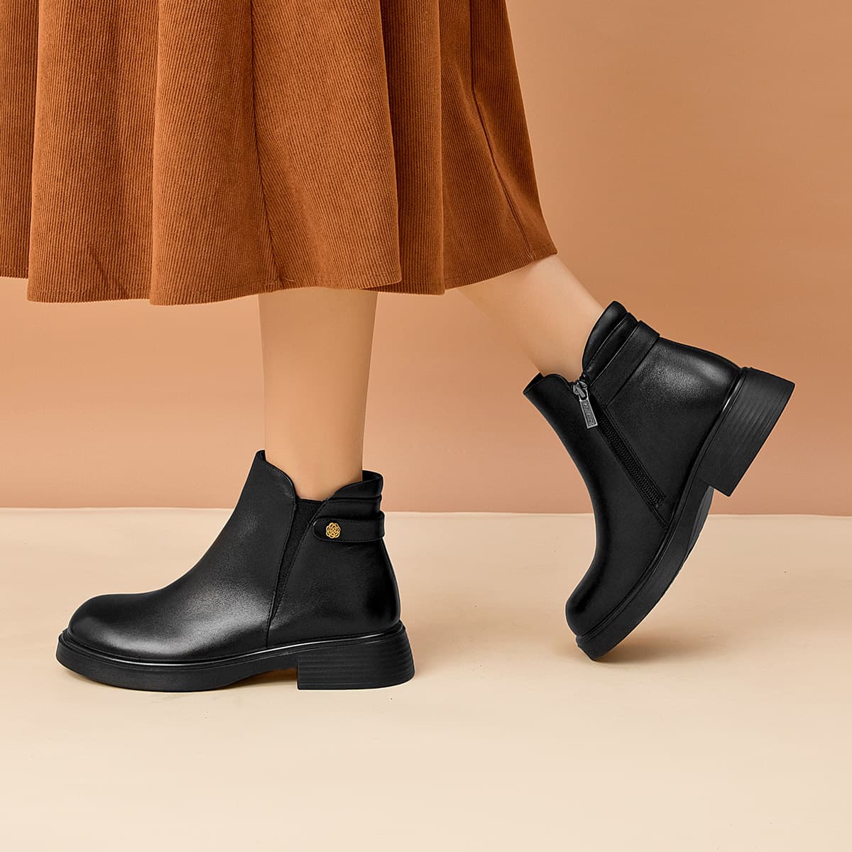 Сапоги AOKANG 3.8cm - изображение 3