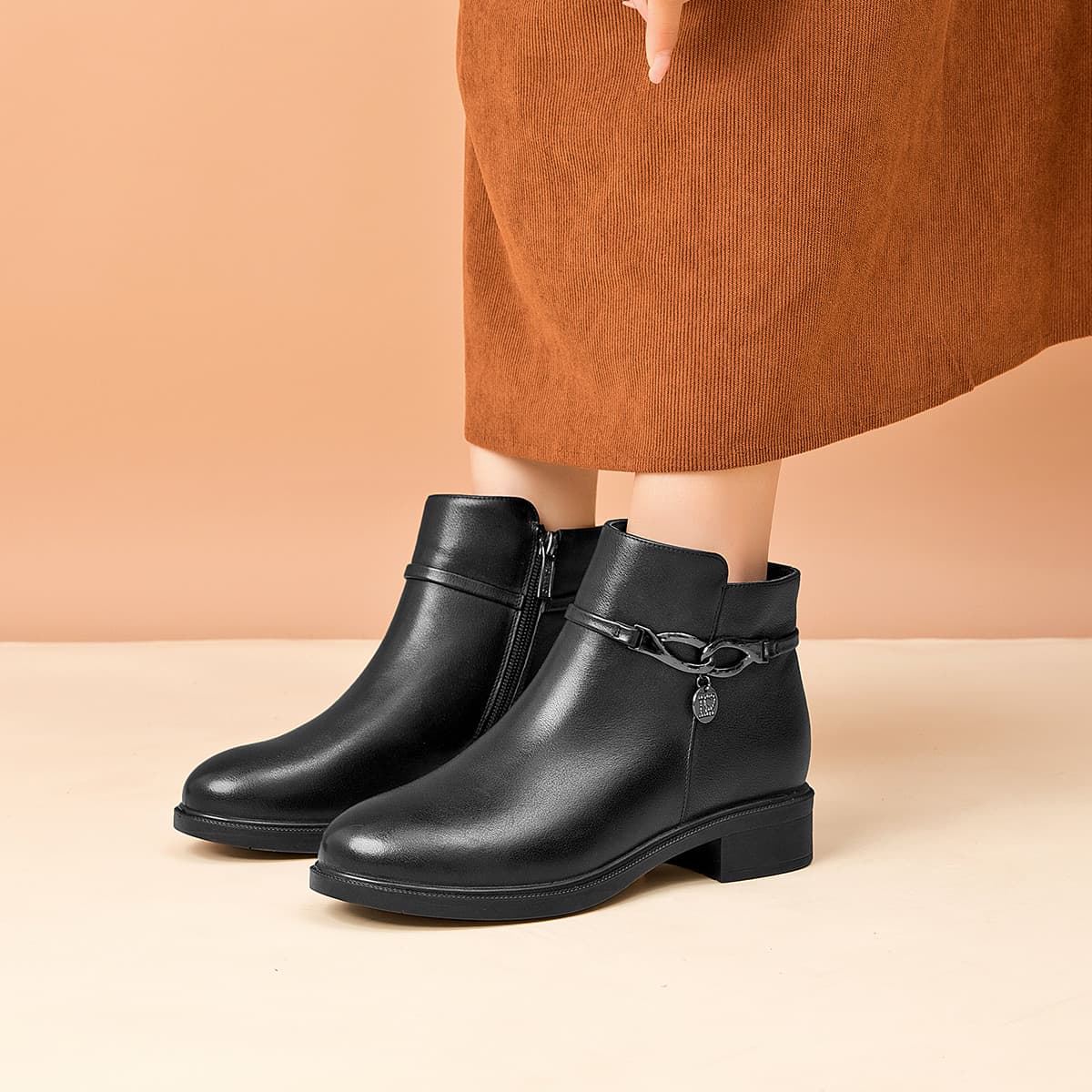 Сапоги AOKANG 3.5cm - изображение 6