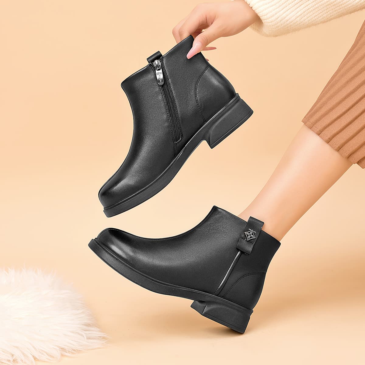 Сапоги AOKANG 3.5cm - изображение 5