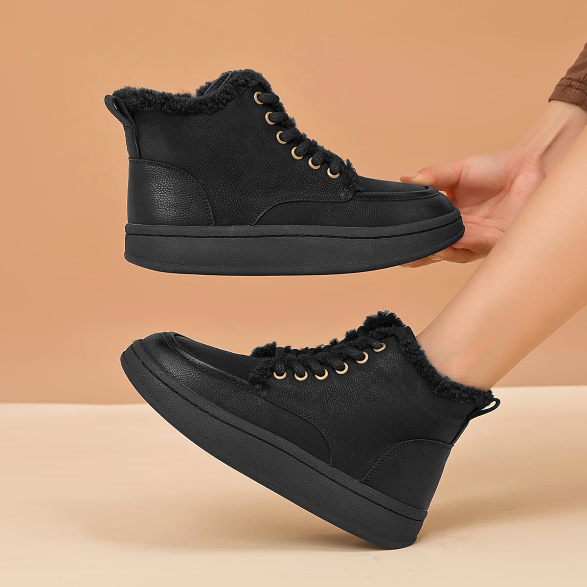 Ботинки AOKANG PU 3.5cm - изображение 5