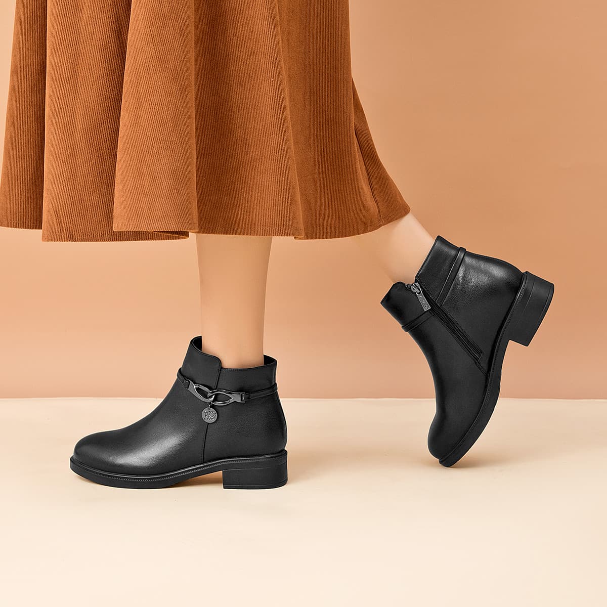 Сапоги AOKANG 3.5cm - изображение 7
