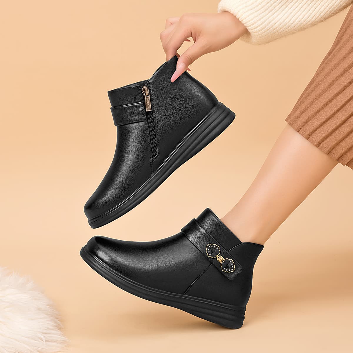 Сапоги AOKANG 3cm - изображение 8