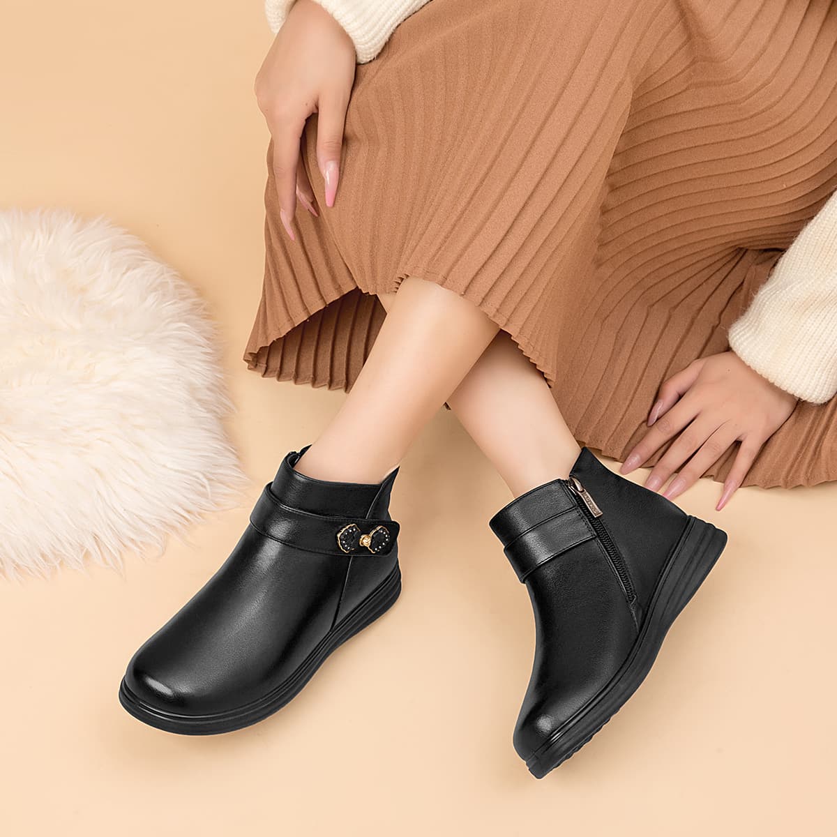Сапоги AOKANG 3cm - изображение 4
