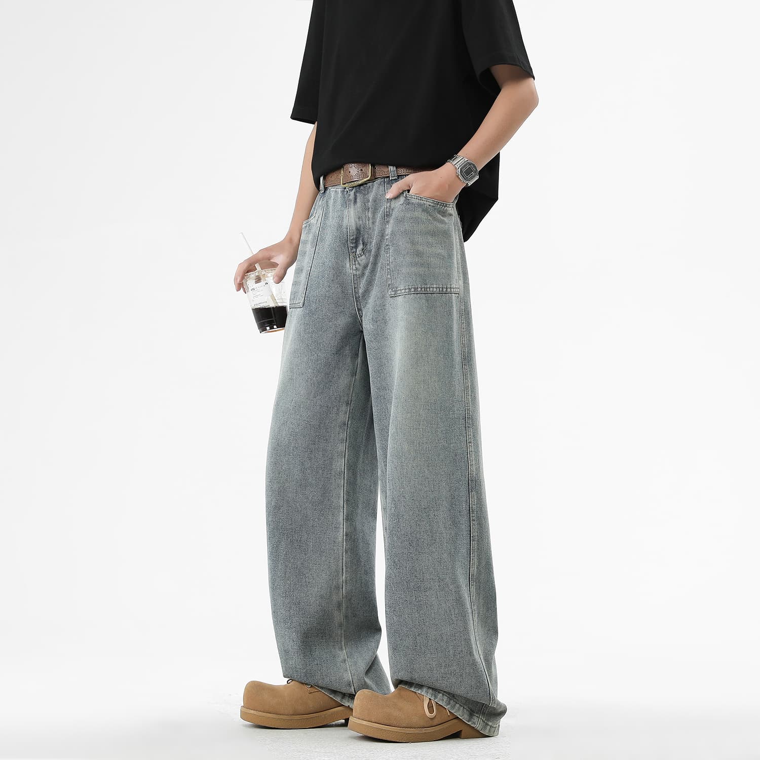 Штаны JEANSWEST Мужской Джинсы - изображение 7