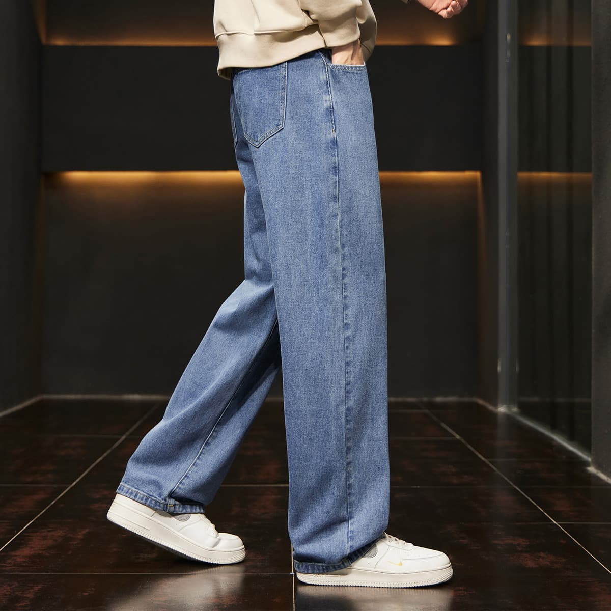 Штаны JEANSWEST Синий Мужские Джинсы - изображение 4