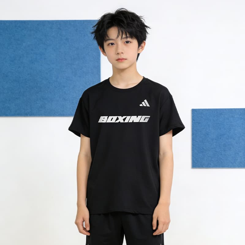 Adidas Детские Быстросохнущие T-Рубашки Детские - изображение 4