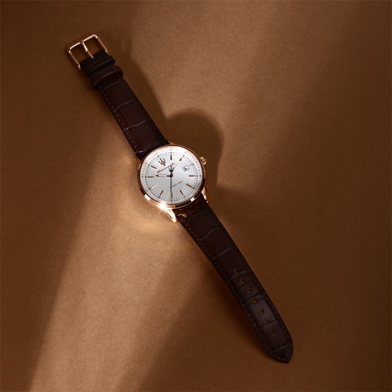 Механические часы Maserati Quartz Movement Белый Циферблат Мужские Часы - изображение 5