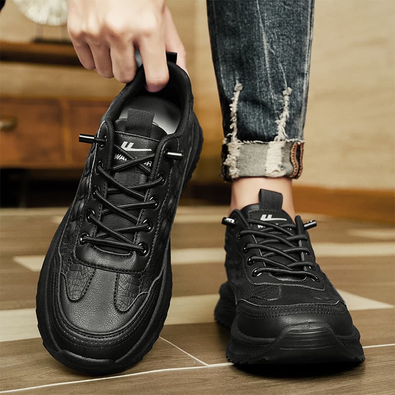 Кроссовки Warrior Slip On Обувь Без шнуровки противоскользящая устойчивая к истиранию легкая увеличивающая высоту - изображение 7