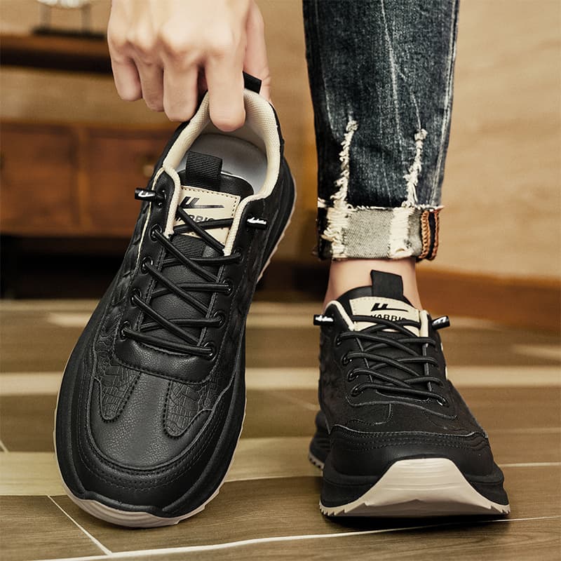 Кроссовки Warrior Slip On Обувь с увеличением высоты устойчивая к истиранию легкая противоскользящая - изображение 8