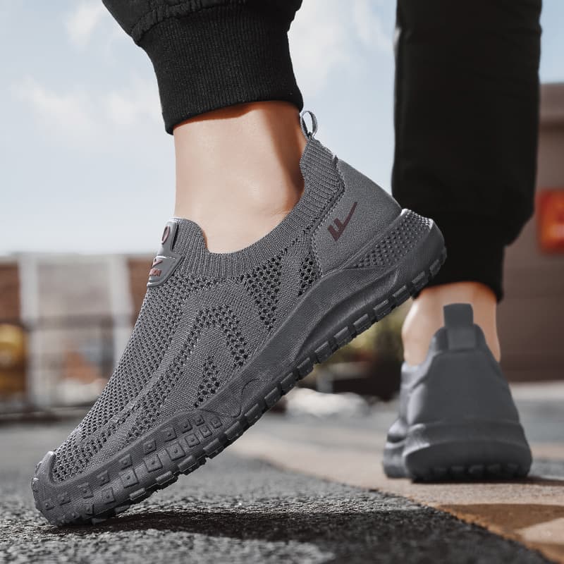 Кроссовки Warrior Slip On Обувь Без Шнуровки Покрытие Увеличивающее Высоту Устойчивость к Износу Легкая Дышащая Противоскользящая - изображение 6