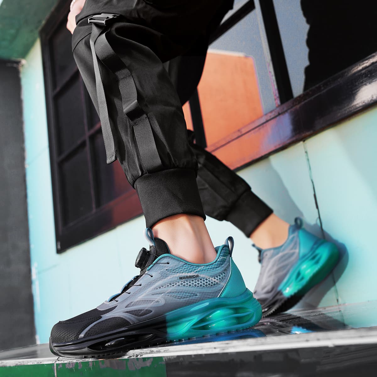 Кроссовки Warrior Low Top массивные кроссовки мужские черная луна - изображение 7