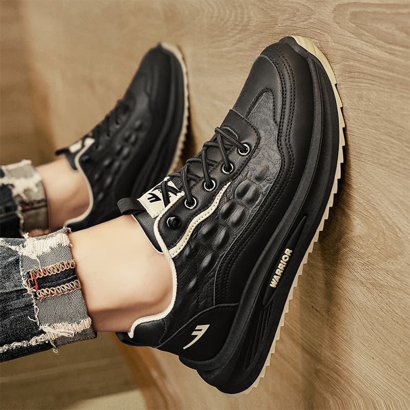 Кроссовки Warrior Slip On Обувь с увеличением высоты устойчивая к истиранию легкая противоскользящая - изображение 11