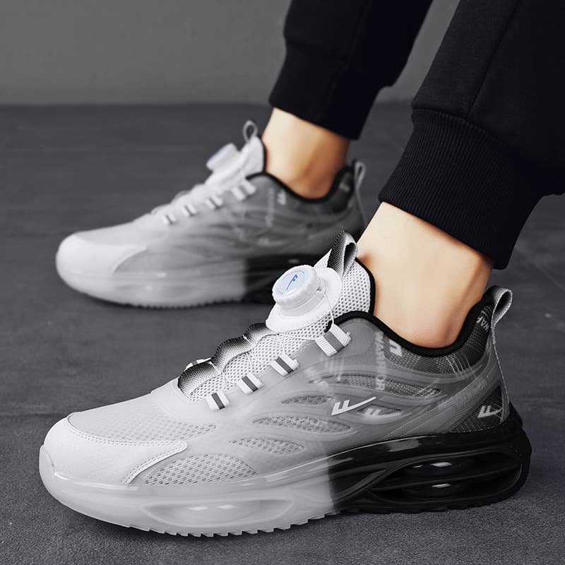 Кроссовки для бега WARRIOR Low Топ Беговые кроссовки Мужской Серый черный - изображение 11