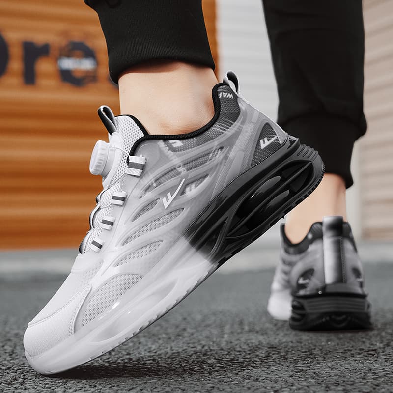 Кроссовки для бега WARRIOR Low Топ Беговые кроссовки Мужской Серый черный - изображение 10